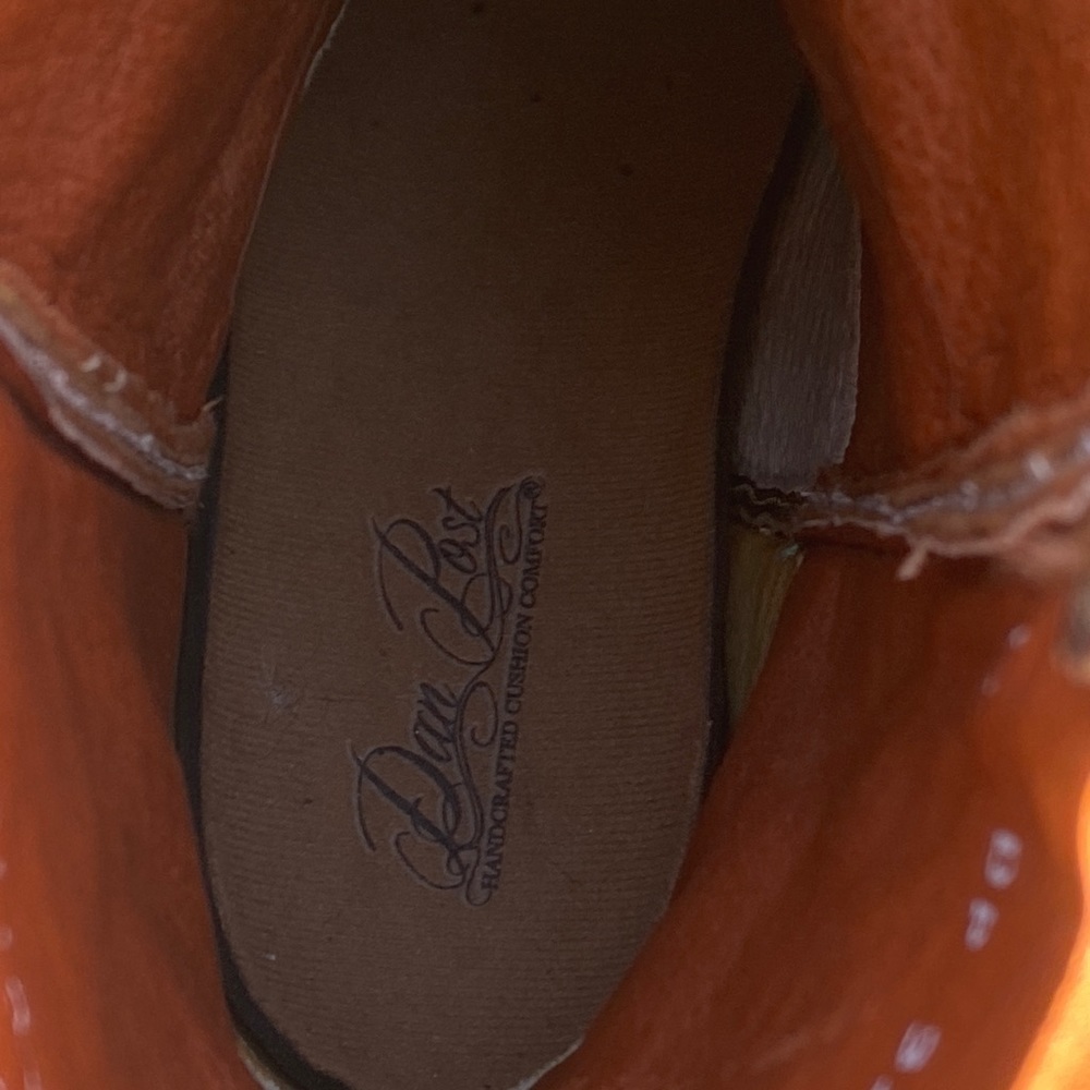 ✨️Dan Post Leather Riveted Cowboy Boots! - Picture 9 of 14